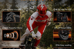 King Song F18, 2664-Wh-Samsung-50S-Hochleistungsakku, intelligentes Batteriemanagementsystem (BMS), 5000-W-Motor, 4-teilige Federung